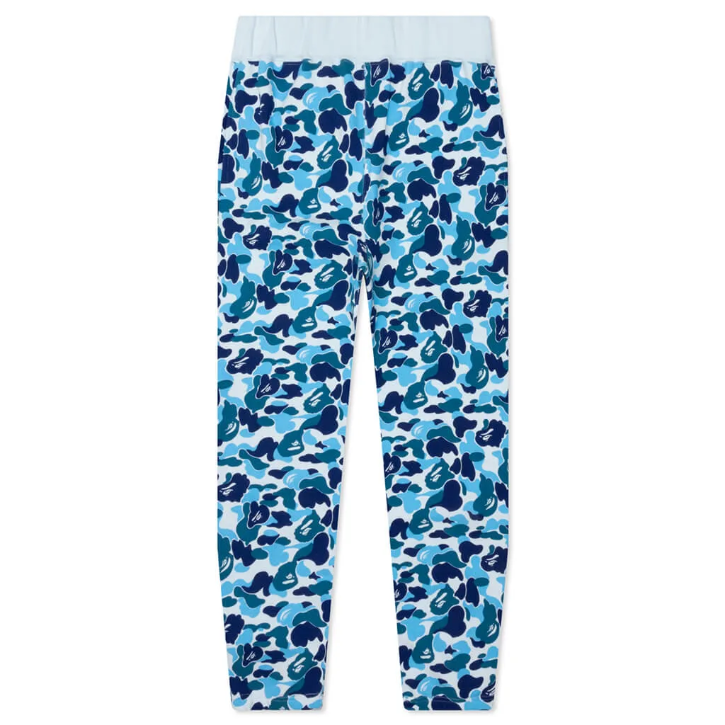 Abc Camo Sweat Pants - Blue