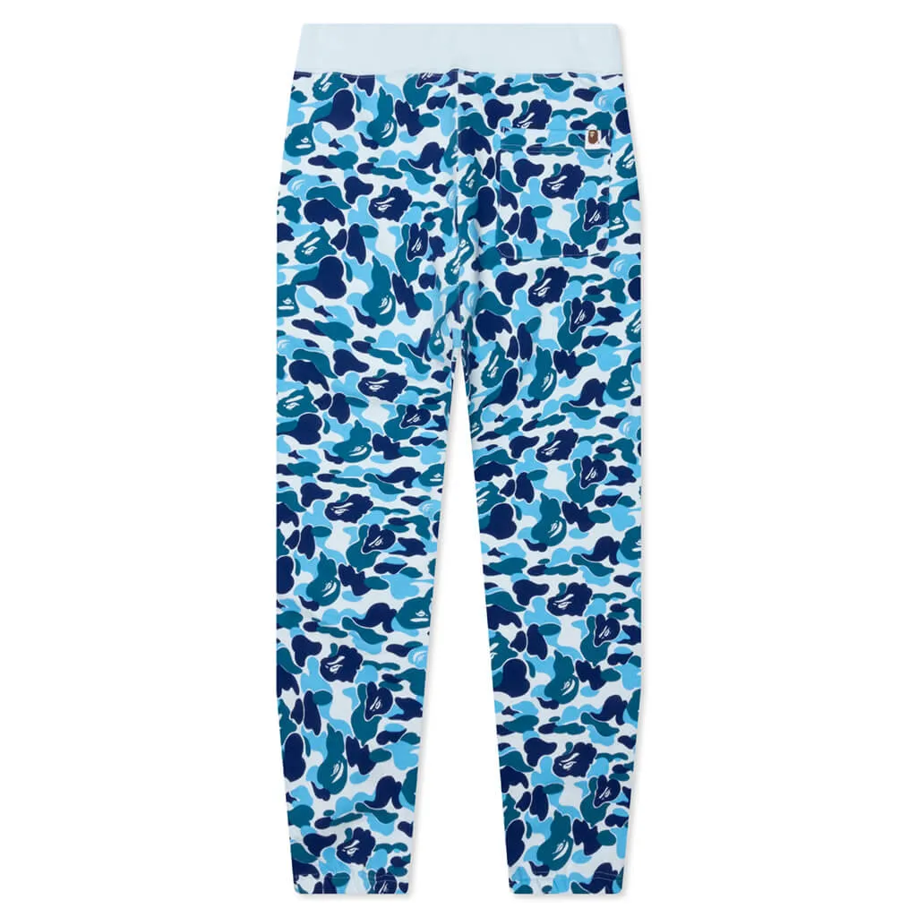 Abc Camo Sweat Pants - Blue