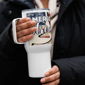 American Strong Travel mug with a handle