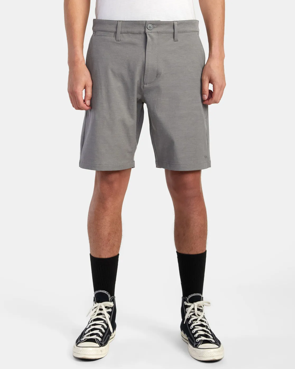 Back In Hybrid Walkshorts 19" - Athletic Heather