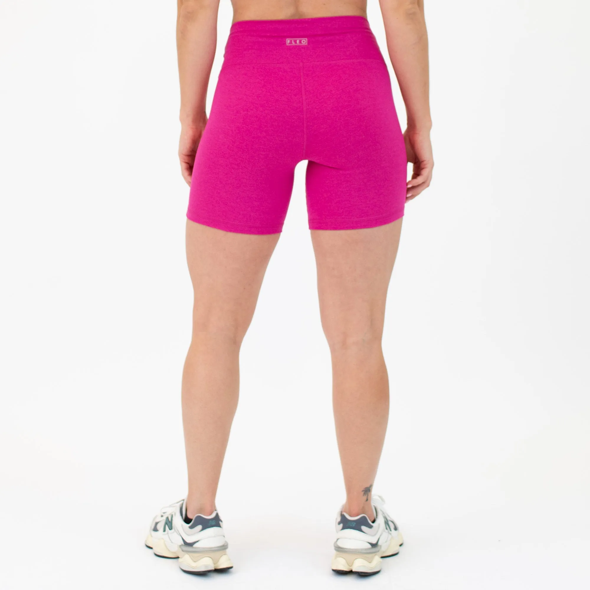 Biker Short 6" - No Front Seam - High Rise