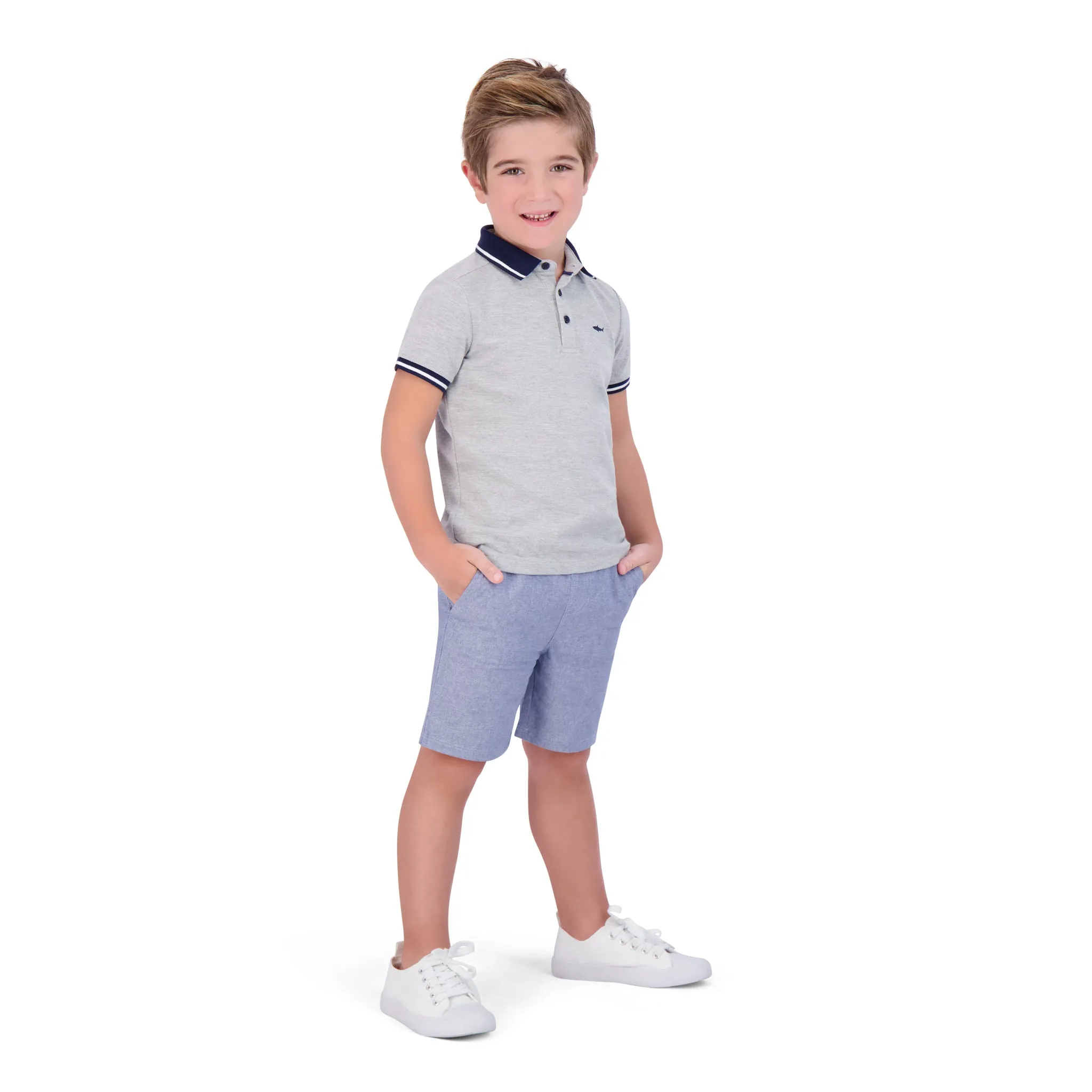 Boys Chambray Shorts