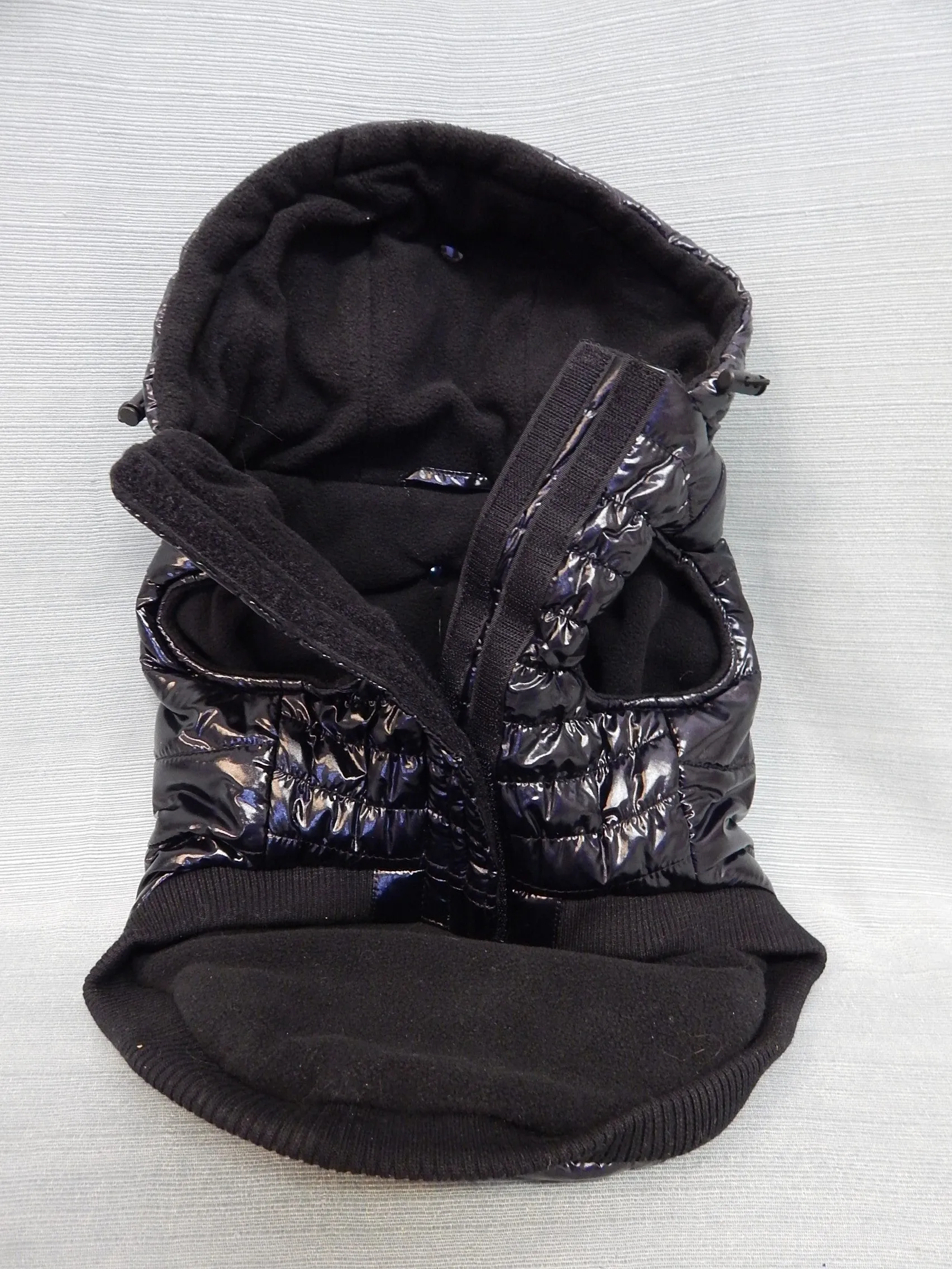 Canada Pooch Shiny Black Puffer Dog Jacket - Medium - BRAND NEW!