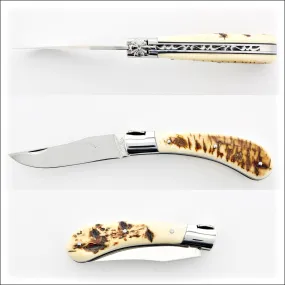 Capuchadou 10 cm Classic Pocket Knife Mammoth Ivory