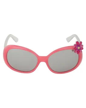 Carlton London Grey Lens & Pink Square Sunglasses For Girl