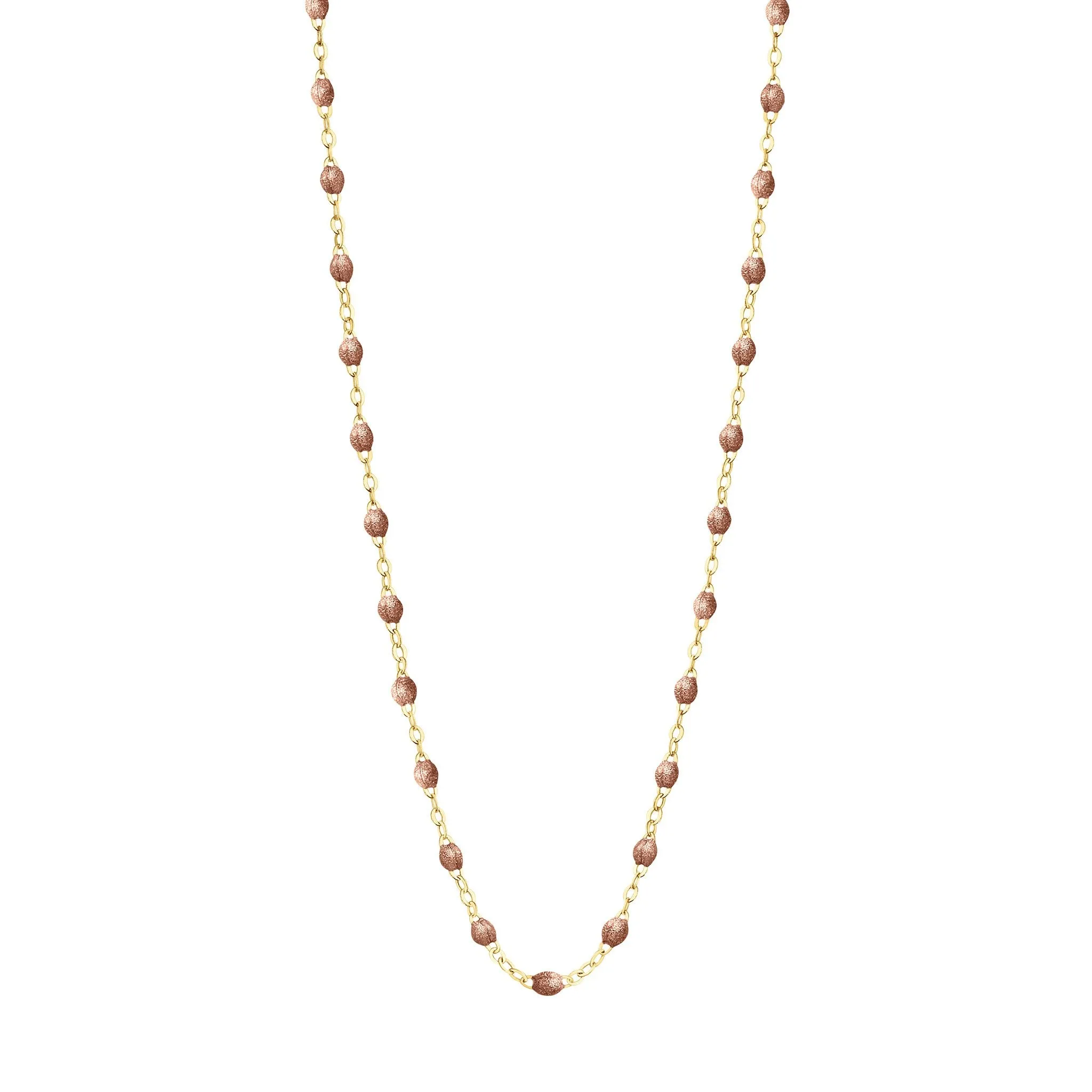 Classic Gigi Copper necklace, yellow gold, 16.5"