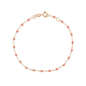 Classic Gigi Saumon bracelet, Rose Gold, 6.7"