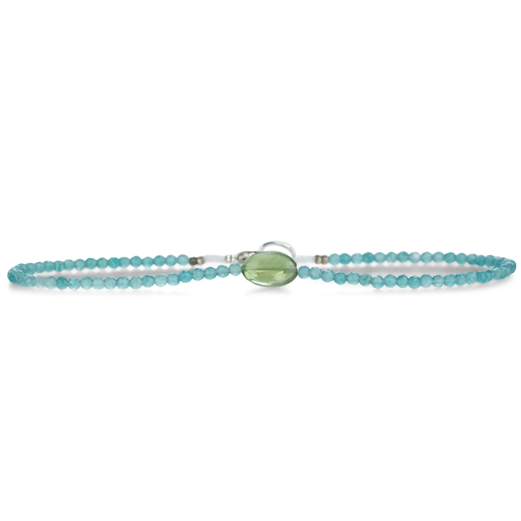 Double Apatite Beaded Bracelet