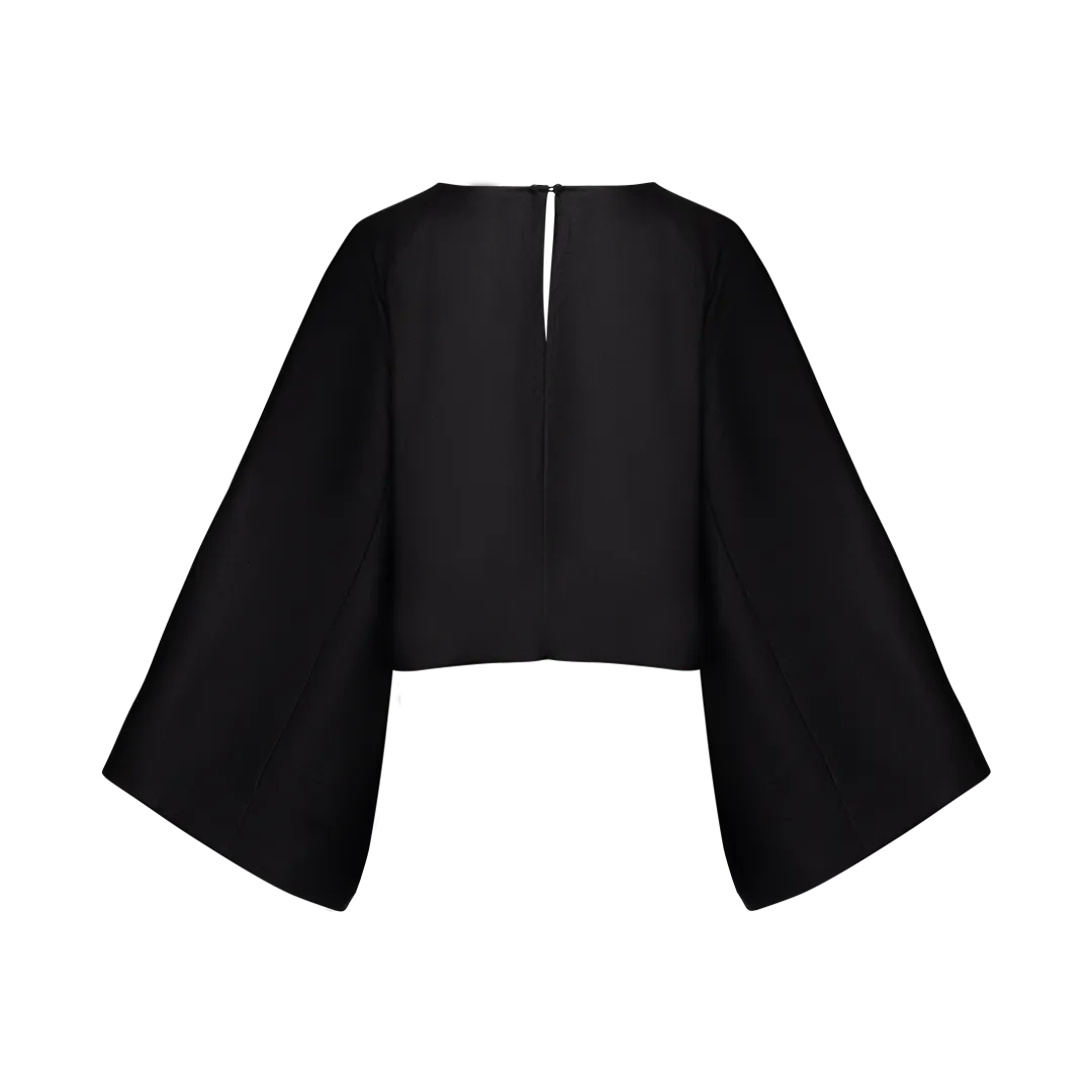 Eloisa Wide-Sleeve Blouse