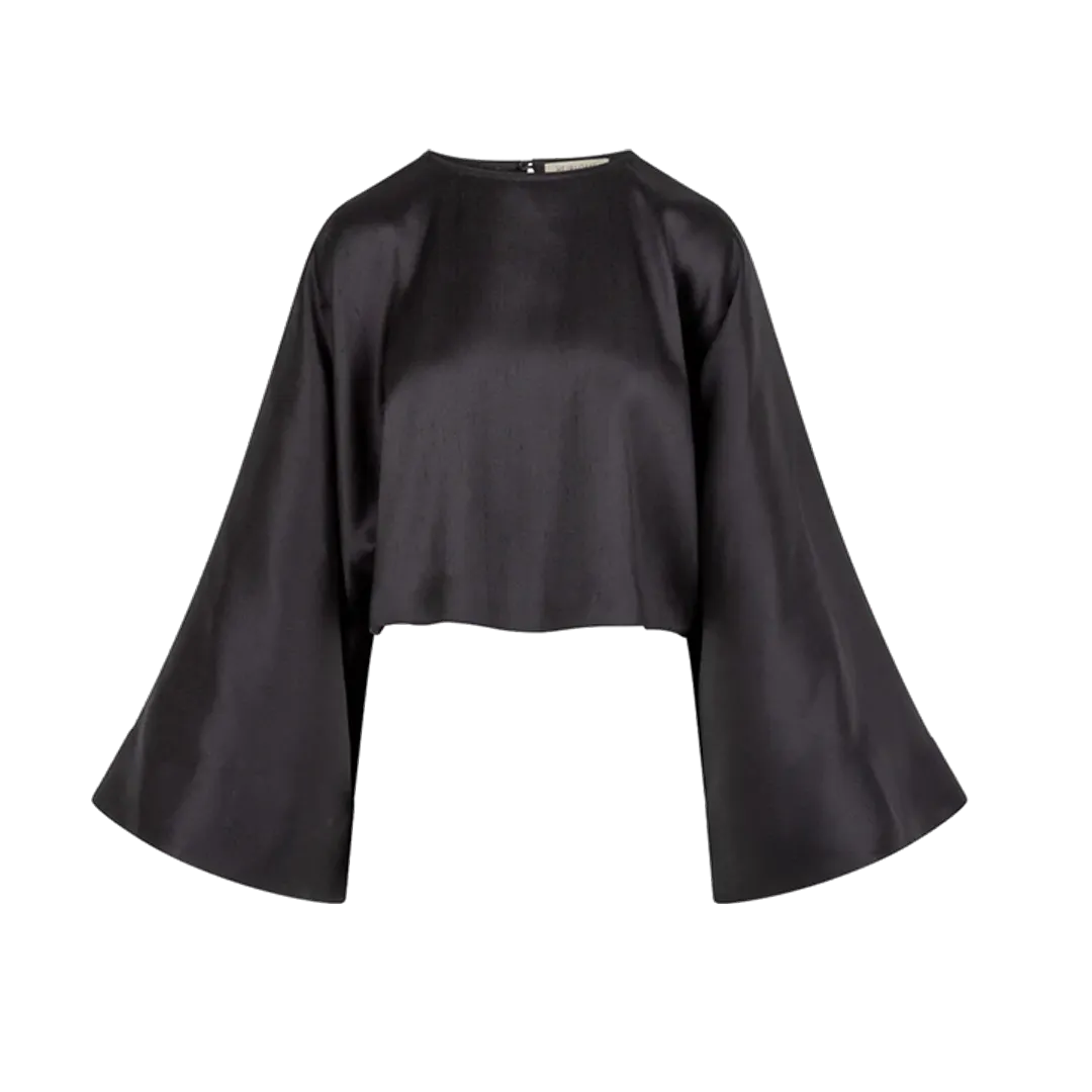 Eloisa Wide-Sleeve Blouse