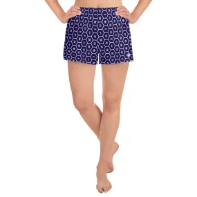 Express Your Heritage: Stylish Women's Adinkra Print Running Shorts