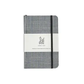 Fox Classic Prince of Wales Navy Check Pocket Notebook