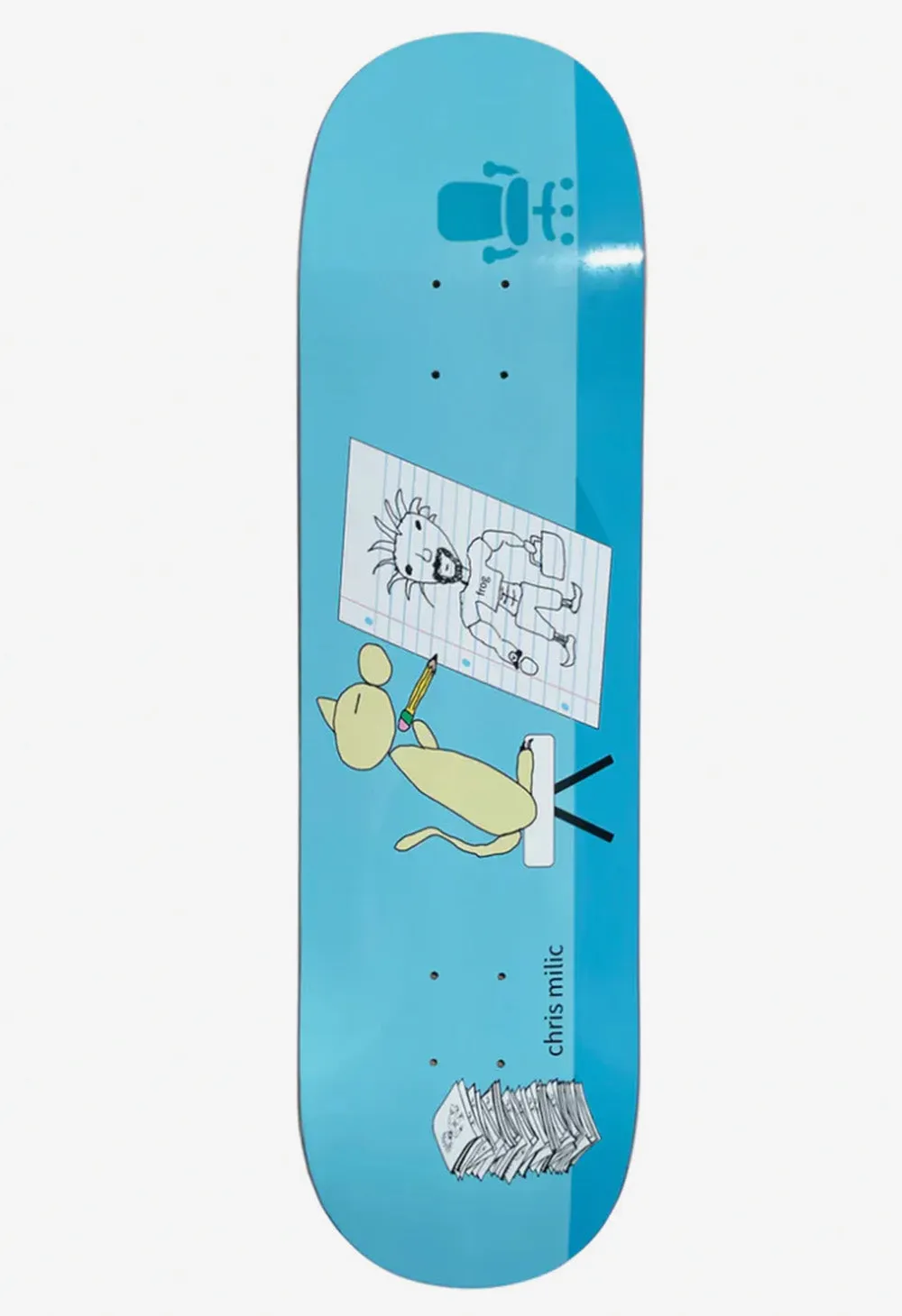 FROG THE ARTIST CHRIS MILIC 8.6 DECK