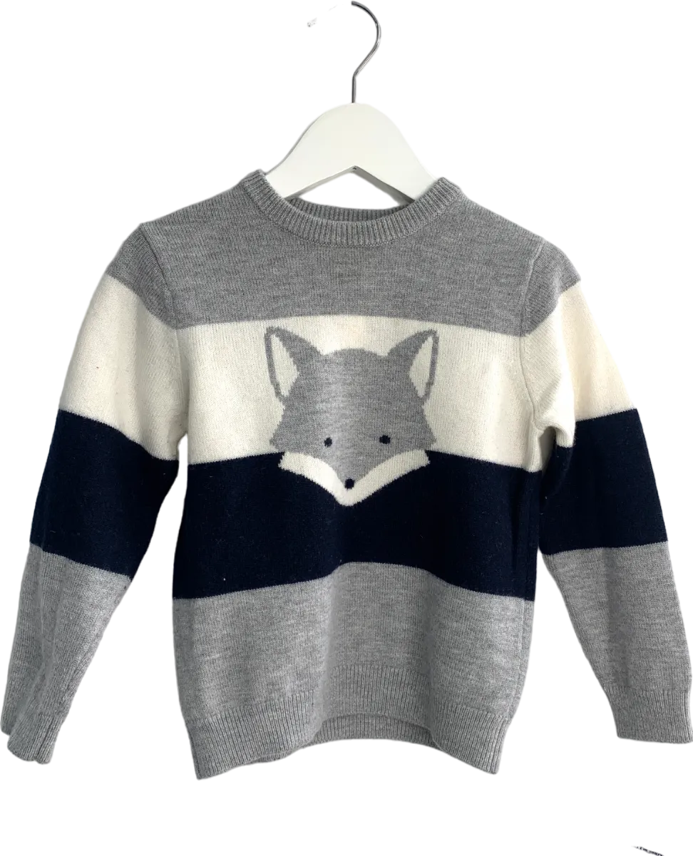 Jacadi Grey Fox Jumper 4 Years