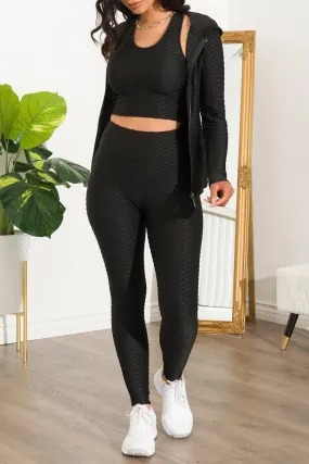 Kimmie Set 3 pieces Black