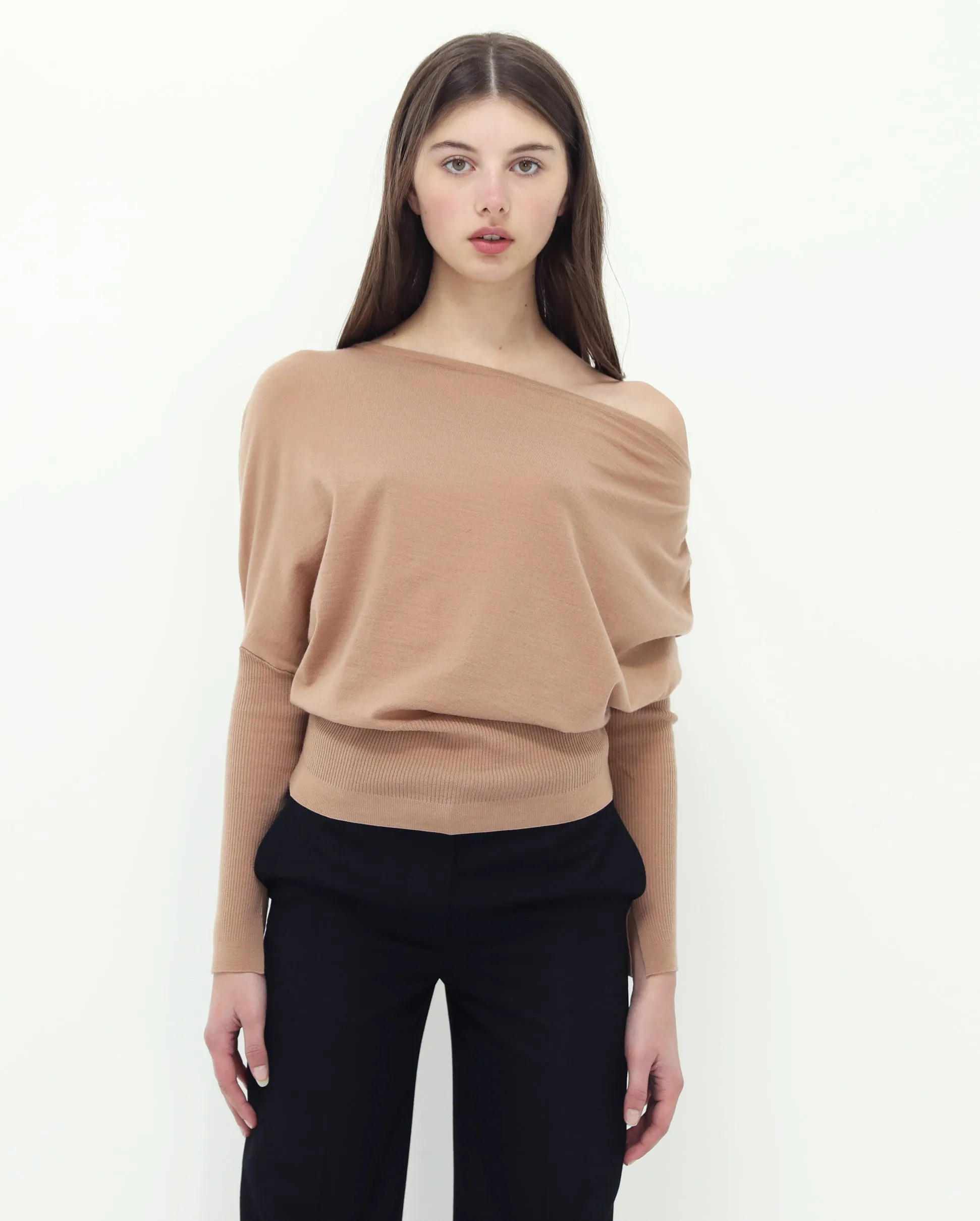 LAVINA SWEATER / CAMEL