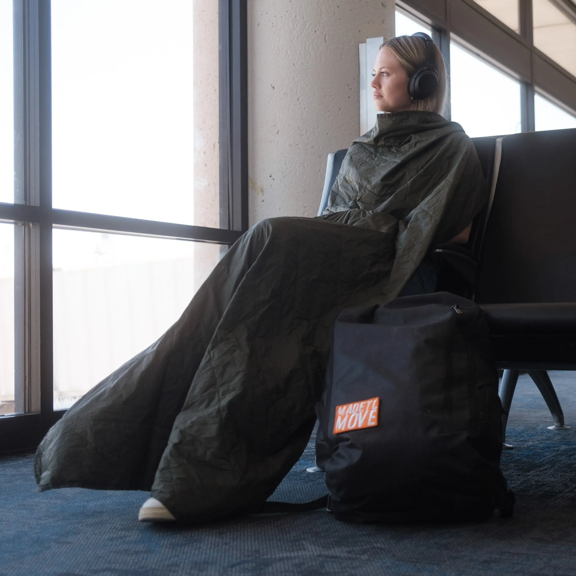 Layover™ Travel Blanket - Insulated & Packable | Spruce