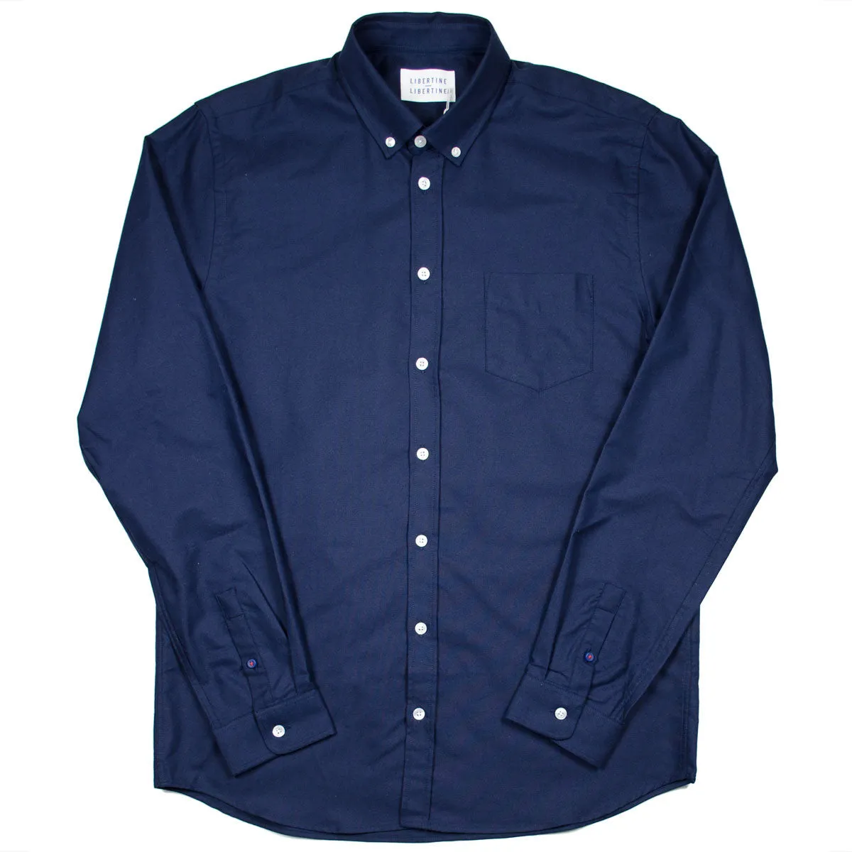 Libertine-Libertine - Hunter Shirt Panama - Peacot (Navy)