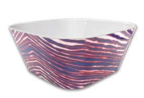 Mafia Stripes 10 Melamine Large Serving Bowl