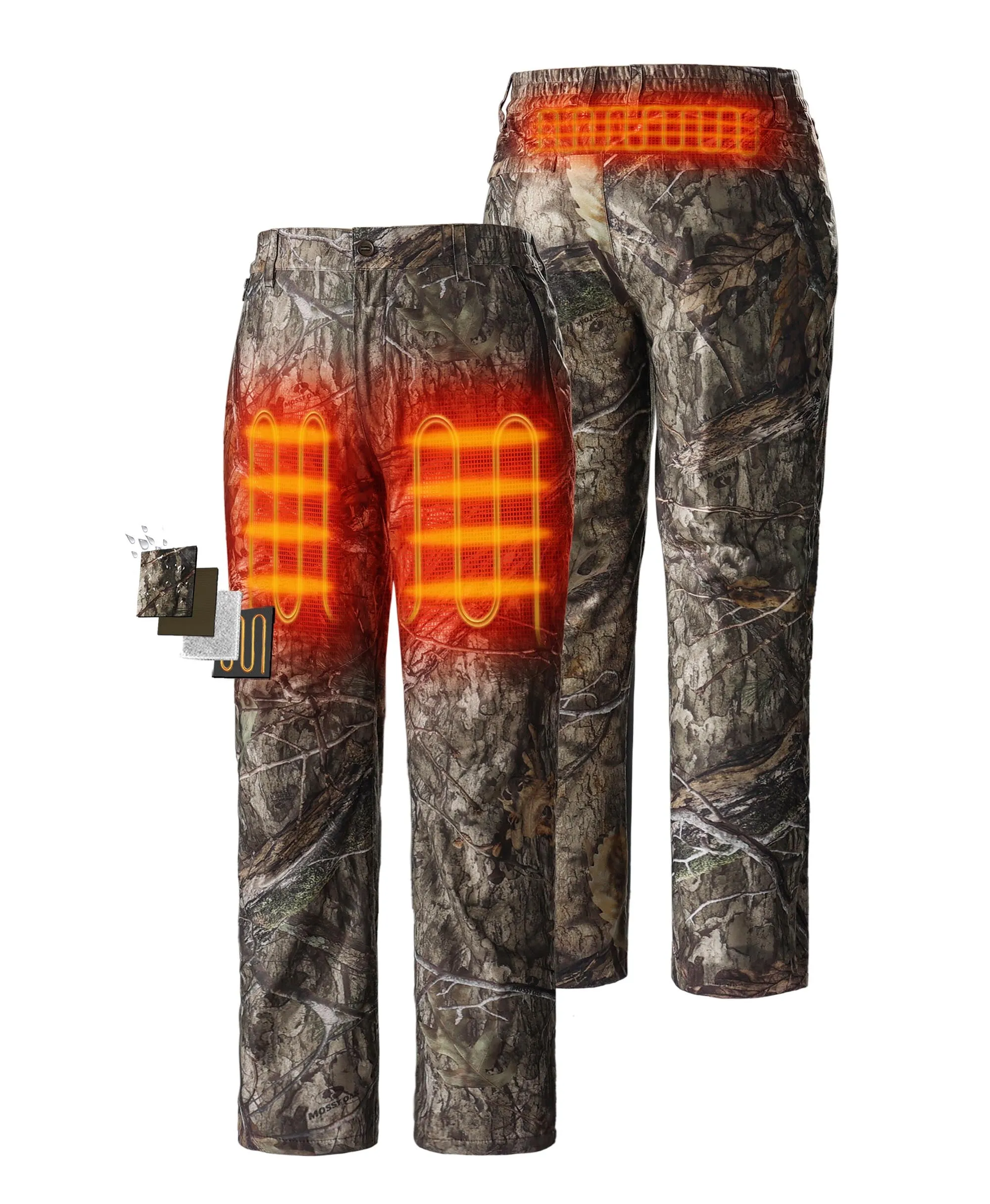 Men's Heated Hunting Pants, Mossy Oak® Country DNA Pattern (Apparel Only)