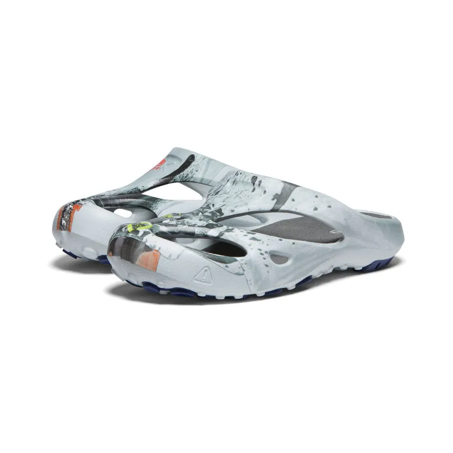 Men's Shanti Arts Clog x PG&AK  |  Silver Birch/Blue Depths