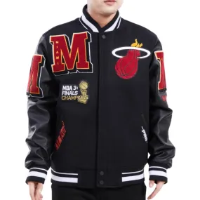 Miami Heat Mash Up Varsity Jacket