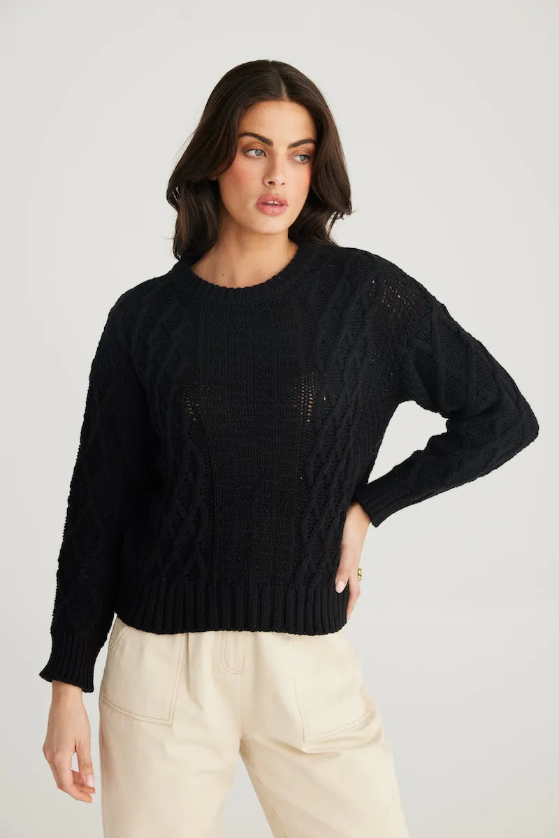 Odessa Knit, Black