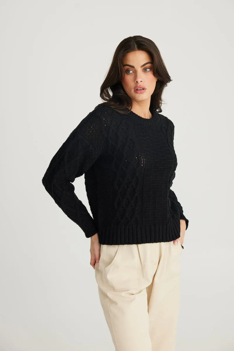 Odessa Knit, Black