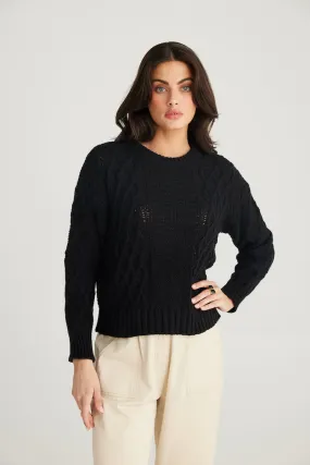 Odessa Knit, Black