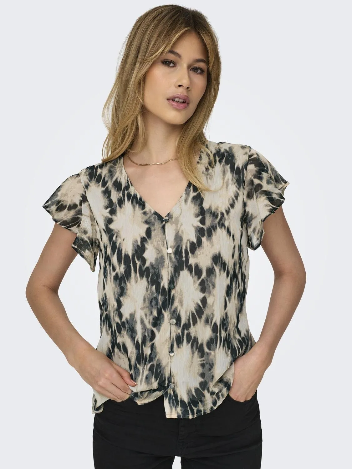 ONLELENA LIFE CAP SLEEVE TOP PTM