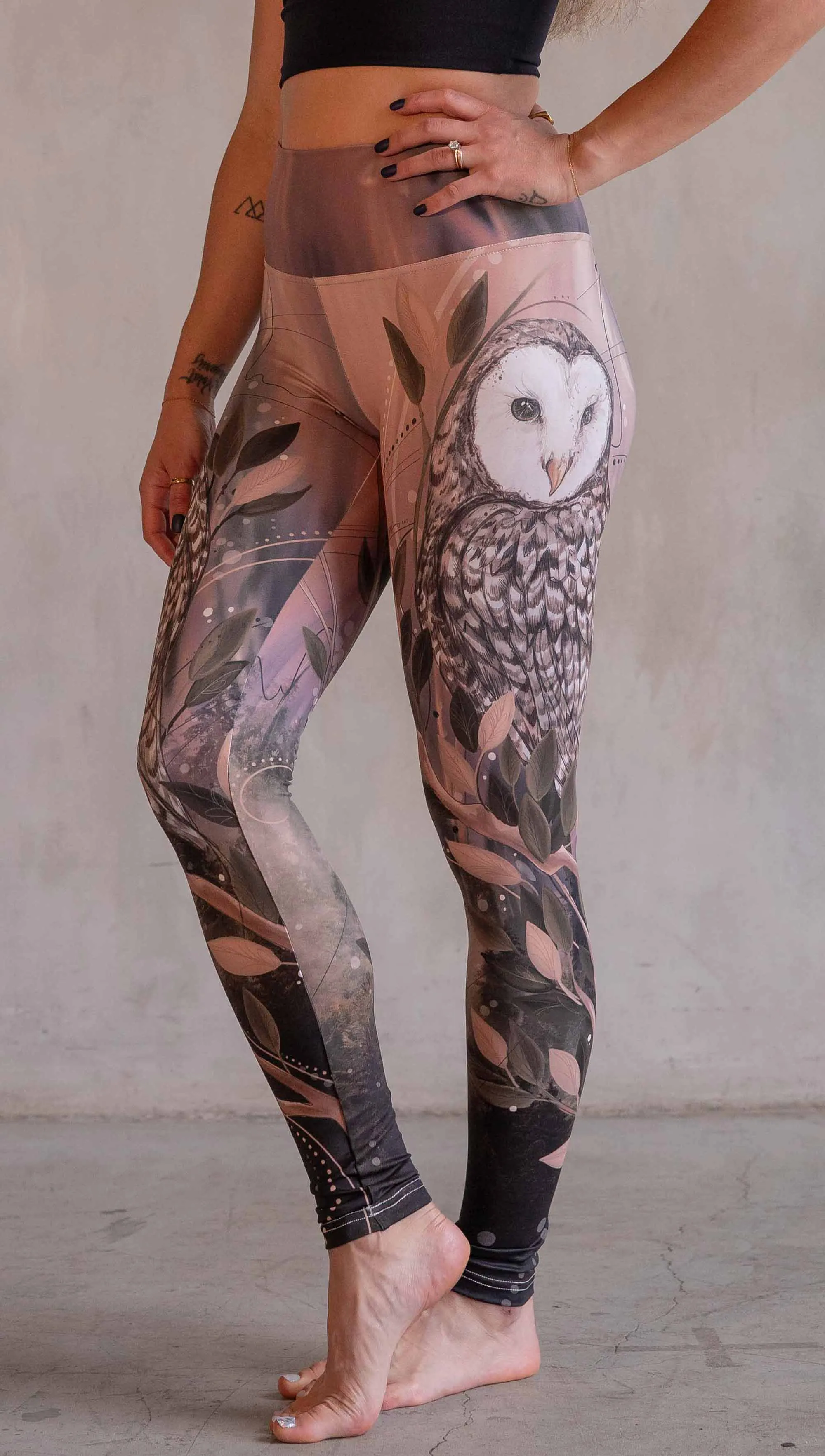 Owls 2.0 - Athleisure Leggings