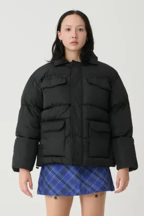 PUFFER JACKET BLACK