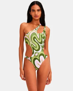 Retro Waves Swimsuit