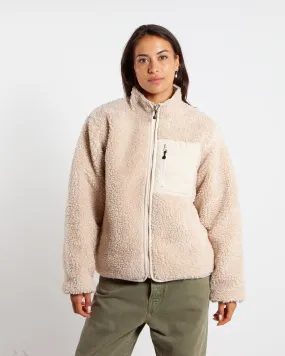 Stüssy Sherpa Reversible Jacket Natural